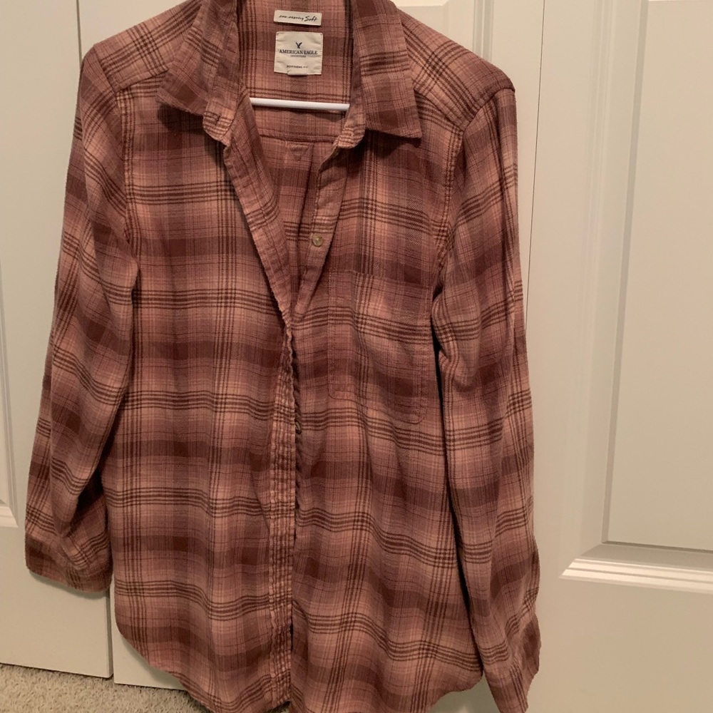 Mauve flannel
